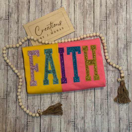Faith Multi Color T-Shirt