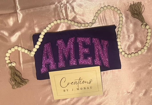 Amen Embroidery T-Shirt